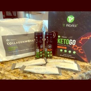 NWT ItWorks KetoGo and Collagenworks